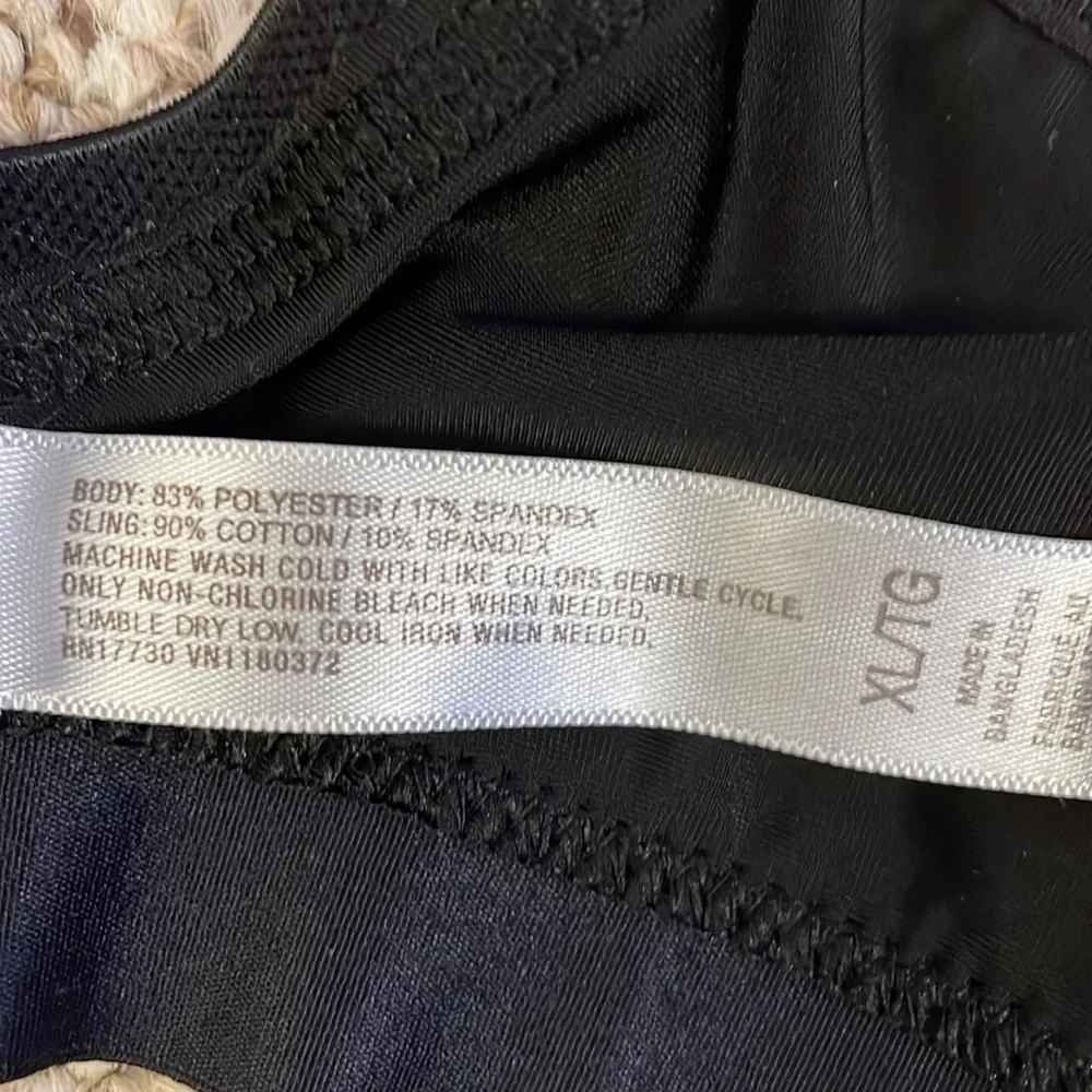 Gilligan & O’Malley Black nursing bra XL - Picture 8 of 8